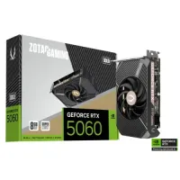 ZOTAC GAMING GeForce RTX 5060 SOLO 8GB GDDR7 Single Fan Graphics Card